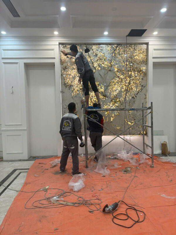 Hình ảnh thi công Dũng Luxury Stone